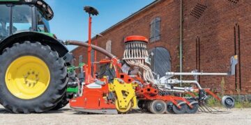 Pöttinger показав нову 3-метрову сівалку Aerosem F – Техніка