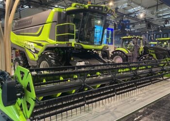 Zoomlion презентував гібридний комбайн H7-600E на Agritechnica – Техніка