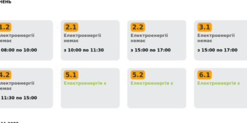 Економіка: За вчетверте оновленим графіком на Львівщині вимкнення світла закінчилися о 17 годині