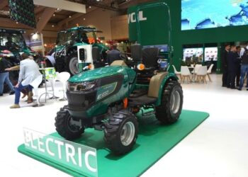 Lovol показав електричний трактор потужністю 27 кВт·год. – Техніка