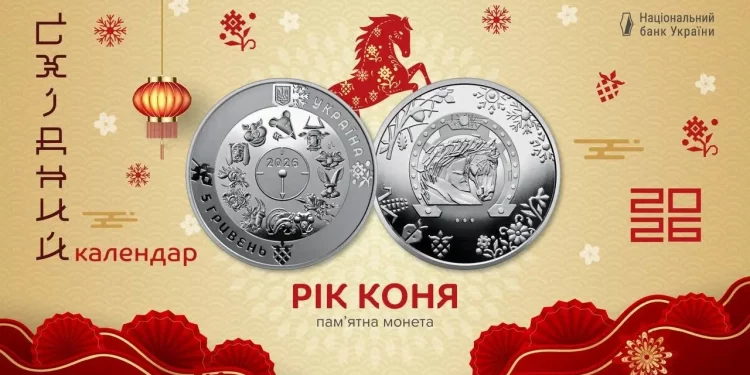 НБУ випустив пам’ятну монету «Рік Коня»