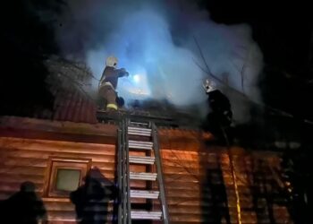 На Тячівщині згоріла новозбудована лазня під час першого розпалювання (ФОТО)