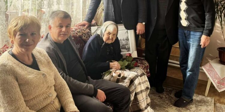 Найстарша жителька Іршавської громади відсвяткувала 104-й день народження (ФОТО)