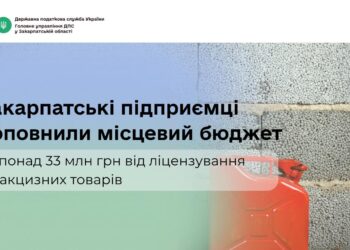 Понад 33 мільйони наповнили бюджет: Закарпаття звітує про надходження від ліцензування алкоголю, тютюну та пального –