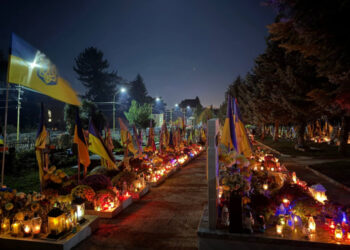 Світло пам’яті на Пагорбі Слави в Ужгороді