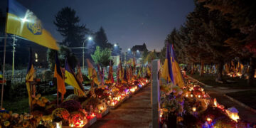 Світло пам’яті на Пагорбі Слави в Ужгороді