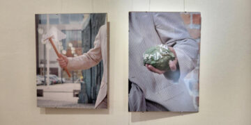 У галереї «Ужгород» представив свій новий проєкт відомий закарпатський митець, перформер Петро Ряска