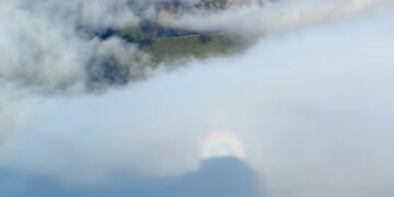 У Карпатах помітили “Брокенського привида”. Відео