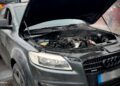 У селі Іза на Хустщині на ходу спалахнула Audi Q7 (ФОТО)