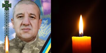 У Тур’ї Поляні на Ужгородщині попрощаються із полеглим захисником Валерієм Кучерявим (ФОТО)