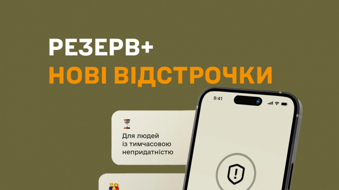 Резерв+оновлення