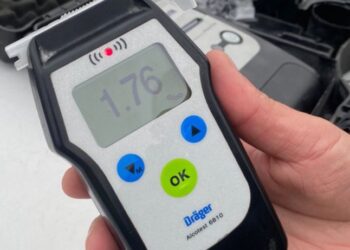 В Ужгороді патрульні притягнули до відповідальності порушника — Закарпаття