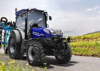 New Holland показала флагманський трактор для садів і виноградників – Техніка