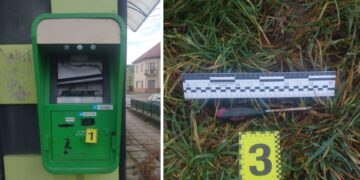У Буштині троє неповнолітніх розібрали термінал і викрали готівку (ФОТО)