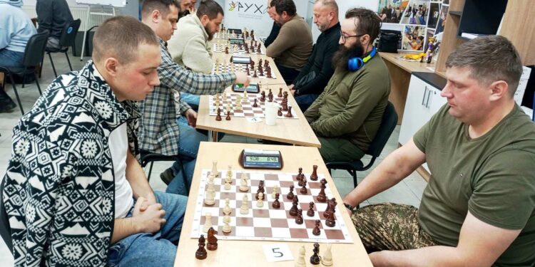 В Івано-Франківську провели турнір з шахів серед військовослубовців – Спорт