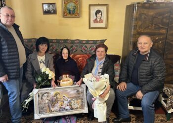 Жителька Нижнього Болотного на Хустщині відзначила 100-літній ювілей (ФОТО)