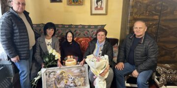 Жителька Нижнього Болотного на Хустщині відзначила 100-літній ювілей (ФОТО)